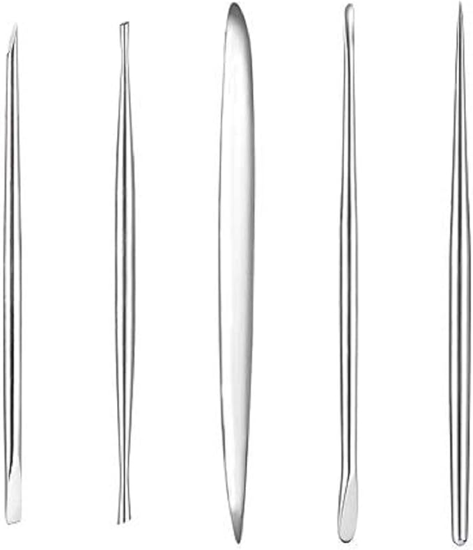 Ceramic Pottery & Clay Ribbon Sculpting Tool Kit (Set of 5)
