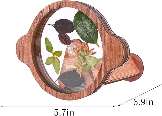 Natural DIY Kaleidoscope Kit for Kids, Newest Outdoor Classic Handmade Education Toys, Magic Wooden Rotating Kaleidoscope Making Set, Best Gift for Nature Lovers (1 Pc Planets)