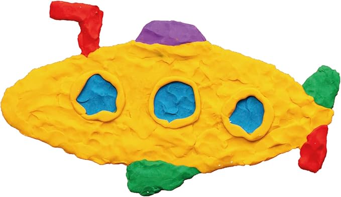 Jovi - Non Drying Modeling Clay, Endlessly Reusable Plasticine, Set of 10 Bars, Each 1.75oz, Non-Toxic and Gluten-Free, for Arts and Crafts Projects