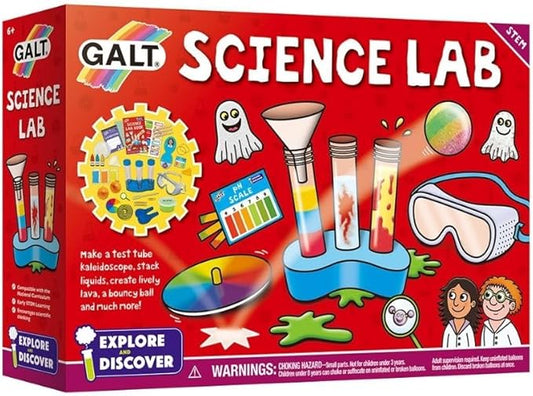 Galt Toys, Science Lab, Science Kit for Kids, 20 Fun Experiments, Ages 6 Years Plus