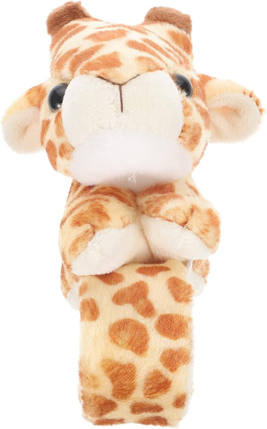 Toddmomy Jungle Party Favors Plush Animal Wristband Stuffed Animals Slap Bracelet Plush Animal Slap Bracelets Animal Wrist Slap Bracelet for Kids Birthday Party Costume Props Baby Stuffed Animals