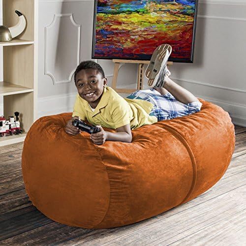 Jaxx Sofa Saxx Bean Bag Lounger, 4-Feet, Lime