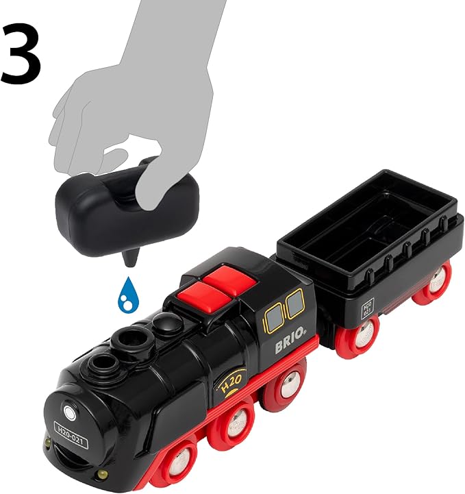 BRIO World – 36014 Christmas Steaming Train Set | 27-Piece Kid-Friendly Set | Age 3+ Compatible | FSC-Certified Beech Wood | Complements All BRIO Railway Sets & Accessories | Multicolor