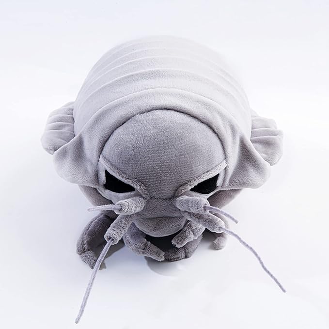 ZHONGXIN MADE Giant Isopod Plush - Lifelike 13inch Isopod Stuffed Animal, Simulation Bathynomus Giganteus Arthropod Insect Plushie, Soft Crustaceans Animals Toys Model Dolls Gifts for Kids