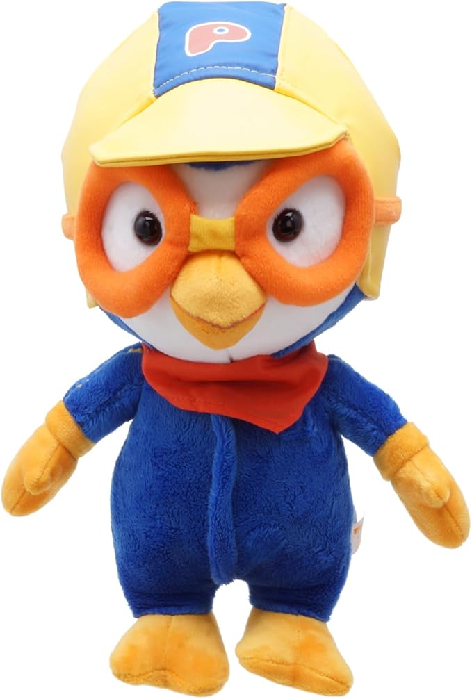 Pororo Toys Pororo Plush Doll - Toys for Toddlers Birthday for Boys & Girls Suitable for All Ages Toy Figure 1 Year+ (Big Pororo)