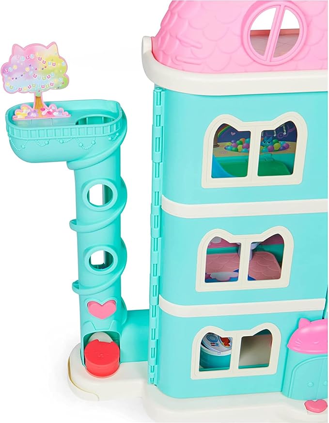 Gabby’s Dollhouse, Purrfect Dollhouse with 15 Pieces including Toy Figures, Furniture, Accessories and Sounds, Kids Toys for Ages 3 and up