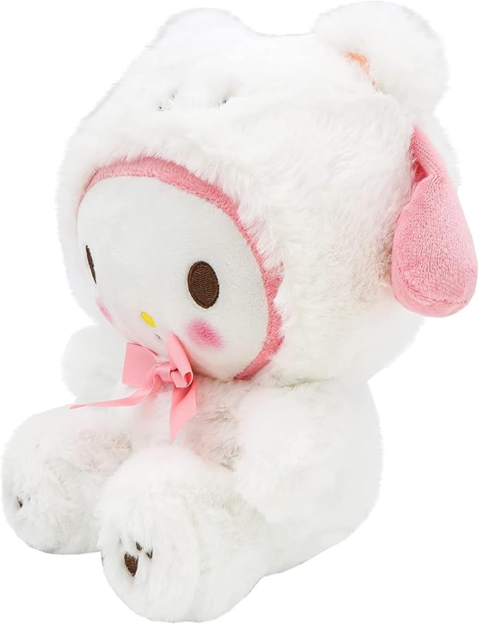 Cartoon Kawaii White Bear Cross-Dressing Series Plush,Soft Plush Doll Cute Soft Toys, Plush Pillow Stuffed Animals Toy Birthday Gifts for Girls Kids (B)