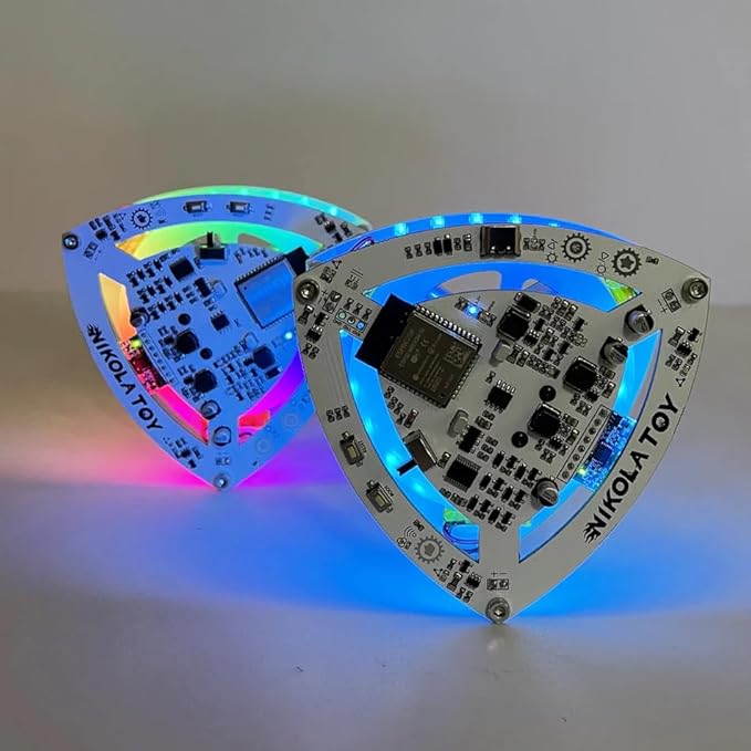 Self Balancing LL Triangle - Multifunctional STEM Toy for Science Education & Creative Learning | Fun Physics Experiment Kit for Adults (Pro)