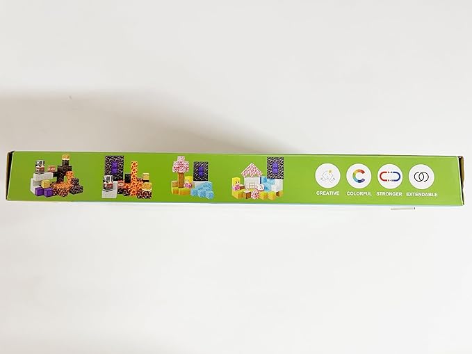 Magnetic Blocks - Build Mine Magnet World Magic Portal Set, Magnetic Tiles Building Blocks Toddler Toys STEM Sensory Outdoor Toys for 3+ Year Old Boys & Girls, Creative Kids Games Kids Toys 84PCS