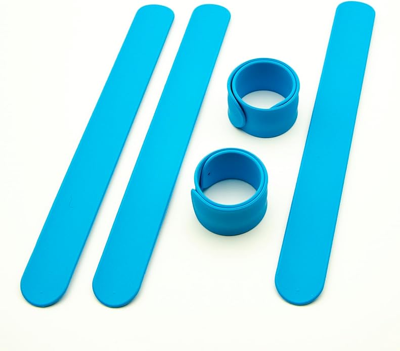 Wholesale Silicone Rubbber Slap Bracelets,Soft & Safe for Party Favors,Rolling Holder,Funny&Durable,Customize & Reuse!