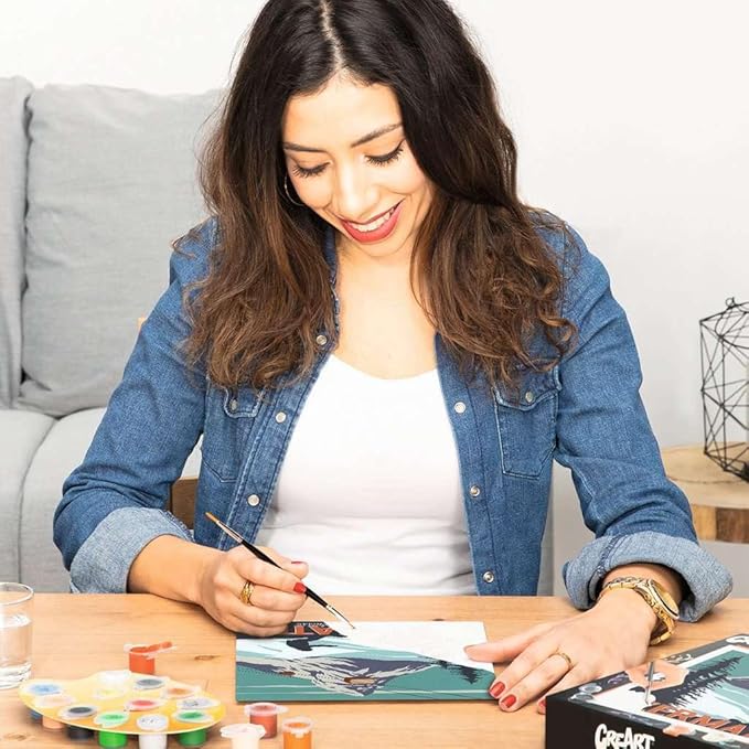 Ravensburger Zermatt Paint by Numbers Kit for Adults - 23500 - Painting Arts and Crafts for Ages 12 and Up