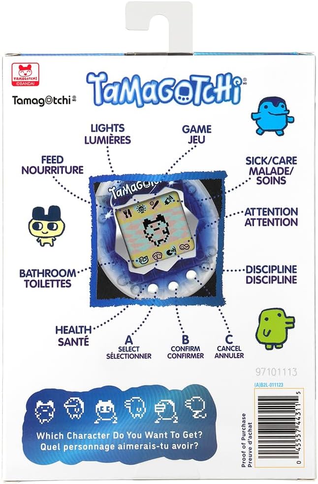 Tamagotchi Original - Celebration Y3K + Translucent Cover Case (Amazon Exclusive)