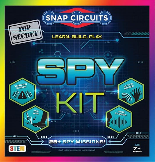 Snap Circuits® Spy Kit | 25+ Activities | STEM Educational Toy for Kids 7 +