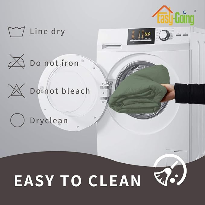 Easy-Going Sofa Slipcover Waterproof Recliner Chair Cover Non-Slip Fabric Couch Cover for Living Room Washable Furniture Protector for Pets Kids Children Dog Cat (Recliner, Greyish Green)