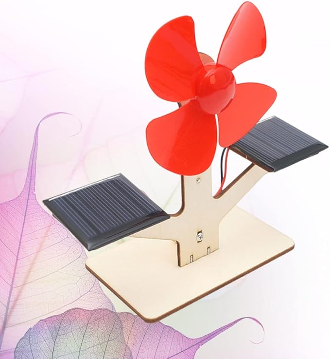 TOYANDONA Models Kits Toys 2sets of Assembly Solar Students Development Brain Science for Model Fan Educational Kits DIY Experiment Toy Model Kit