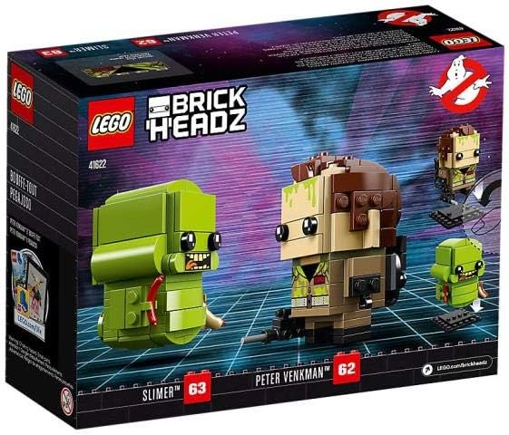 LEGO BrickHeadz Peter Venkman & Slimer 41622 Building Kit (228 Piece) (Amazon Exclusive)