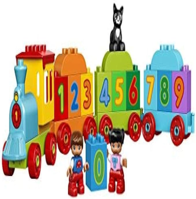 LEGO DUPLO My First Number Train 10847 Learning and Counting Train Set Building Kit and Educational Toy for 2-5 Year Olds (23 Pieces)