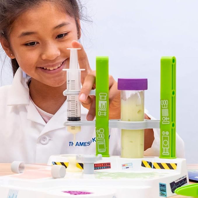 Thames & Kosmos Ooze Labs: Alien Slime Lab Science Experiment Kit & Lab Setup, 10 Experiments with Slime | A Parents' Choice Recommended Award Winner