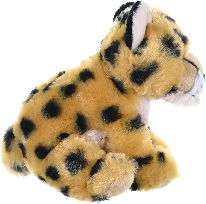 Wild Republic Cheetah Baby Plush, Stuffed Animal, Plush Toy, Gifts for Kids, Cuddlekins 8 Inches