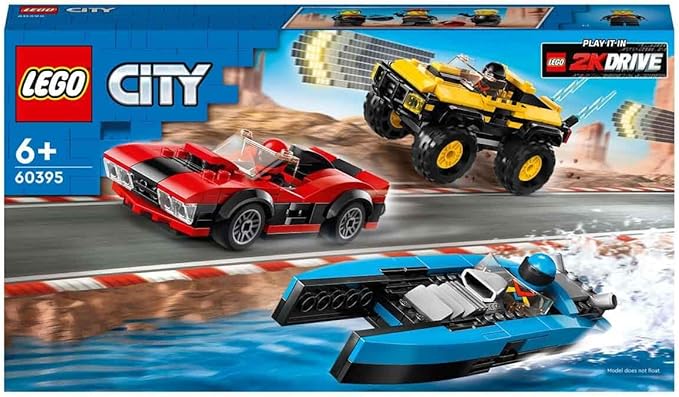 Lego 60397 Monster Truck Race, 301 Pieces, Age 6+