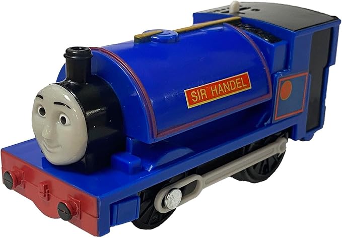 Motorized Green Henry Train Engine Toy Set, Battery-Powered Train’s Friend Toy Set ,Toddlers Train Toys for Age 3 4 5 6 7 8 Kids Boys Girls (SIR Handel)