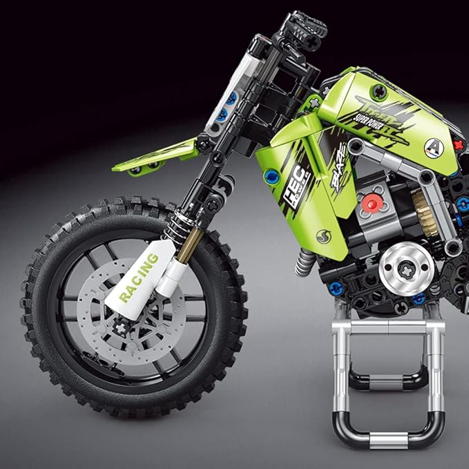 Mesiondy Motorcycle Toy Building Blocks Kit,Stem Bricks Sets,Toys for Boys & Adults,Build A Model Motorcycle, (476 Pieces)………