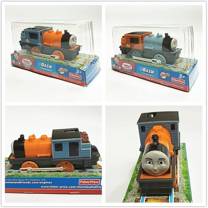 wltk Motorized Train Engine Toy Set, Battery-Powered Train’s Friend Toy Set ,Toddlers Train Toys for Age 3 4 5 6 7 10 Kids Boys Girls
