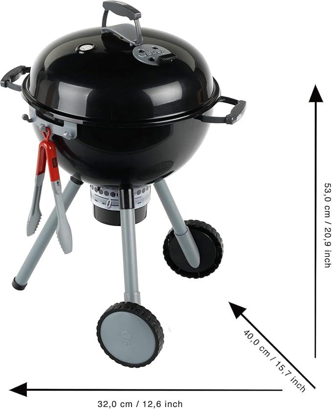 Klein Theo Weber Kettle Barbecue Premium Toys for Kids Ages 3 Years & Up