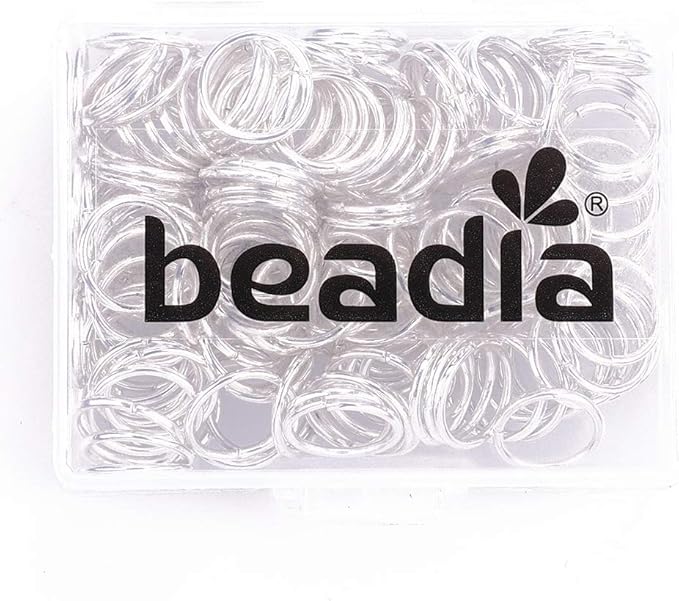 Open Jump Rings Sliver 0.9x10mm 200pcs for DIY Jewelry Making Supplies