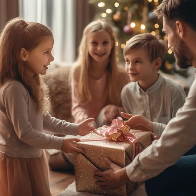 GOGOSO Plastic Balls Play Pit Balls for Baby Kid Ball Play Pit Play Yard, Baby Fance, Playpen, Playtent with 4 Colors,2.17inches, Pearl Pink+Brown+Pearl Red+White