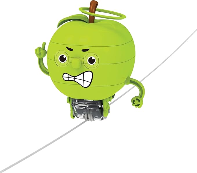 Thames & Kosmos Newton’s Apple: Tightrope-Walking Gyrobot | Build a Gravity-Defying Robot | Explore Forces & Motion, Physics of Gyroscopes | Ages 8+ w/Help; 12+ for Independent Play