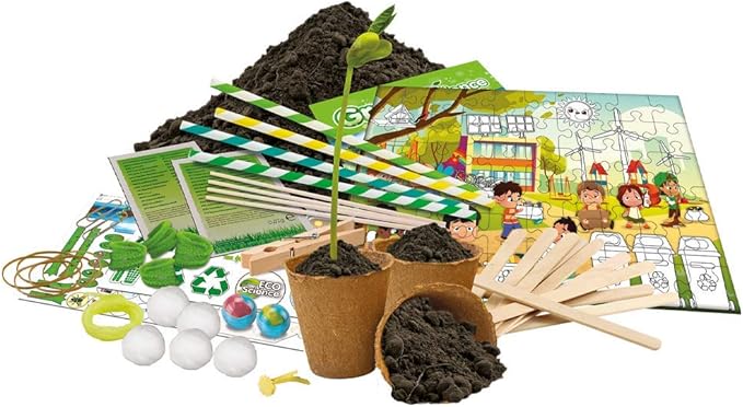 PlayMonster Science4you - Green Science - 15+ Experiments for Children to Learn About Nature - Fun, Education Activity for Kids Ages 6+