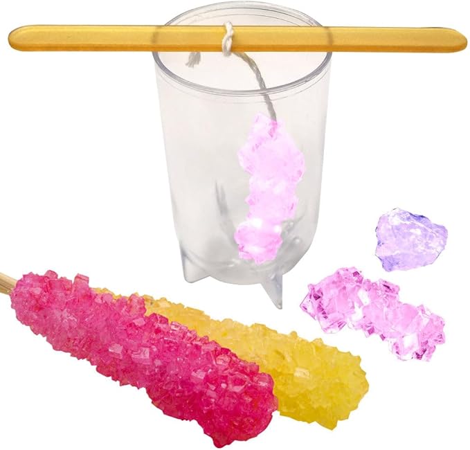 Vivitar VA90062 Kidstech Crystal Dazzle Steam Kit, Grow Your Own Crystals, Perform The Experiments, Essential Tools & Illustrated Guidebook, Learn About Sparkling Crystals