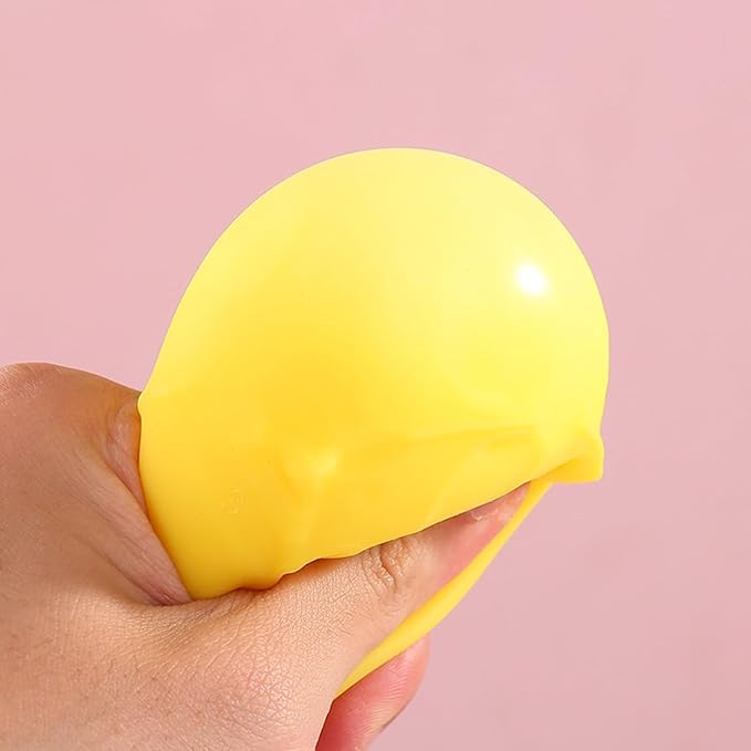 Yellow Cheese Squeeze Toy,Soft Novelty Toy, Rebounding Sensory,Help for Relax,Focus, Sensory Cheese for & Adults, Food Theme Cheese Cubes Squishy Toys,Stress Balls for Adults (Yellow 1)