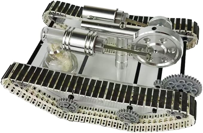 God ice Stirling Engine Model Tank Stirling Physical Experiment Science Education Engine Model Children's Creative Gift Adult (Detachable)