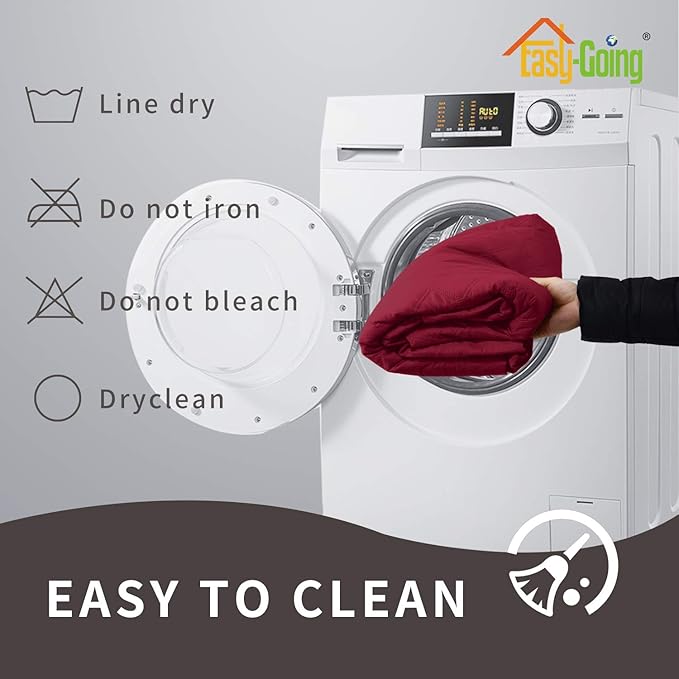 Easy-Going Sofa Slipcover Oversized Sofa Cover Waterproof Couch Cover Furniture Protector Cover Pets Covers Washable Non-Slip Fabric Pets Kids Children Dog Cat (Oversized Sofa, Wine)