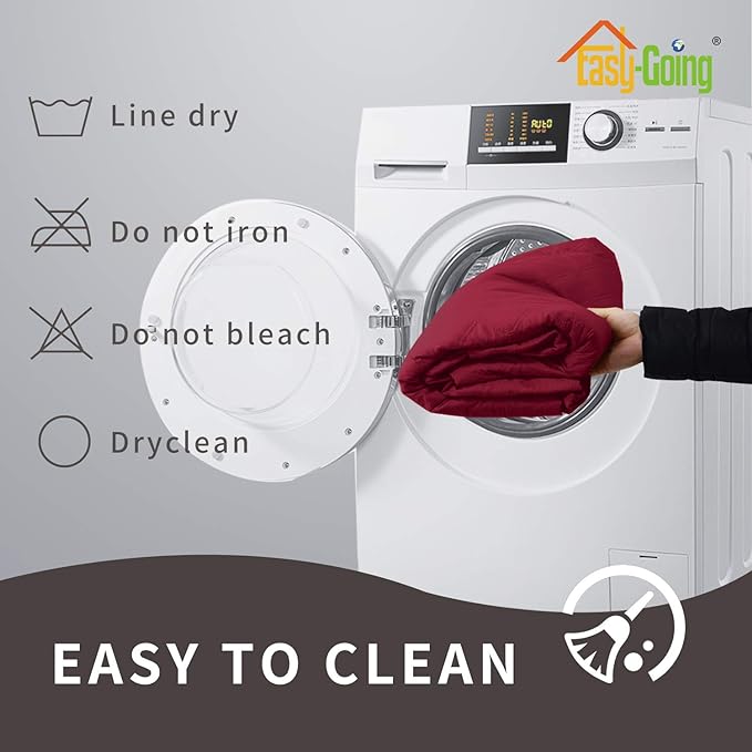 Easy-Going Sofa Slipcover Waterproof Recliner Chair Cover Non-Slip Fabric Couch Cover for Living Room Washable Furniture Protector for Pets Kids Children Dog Cat (Recliner, Wine)