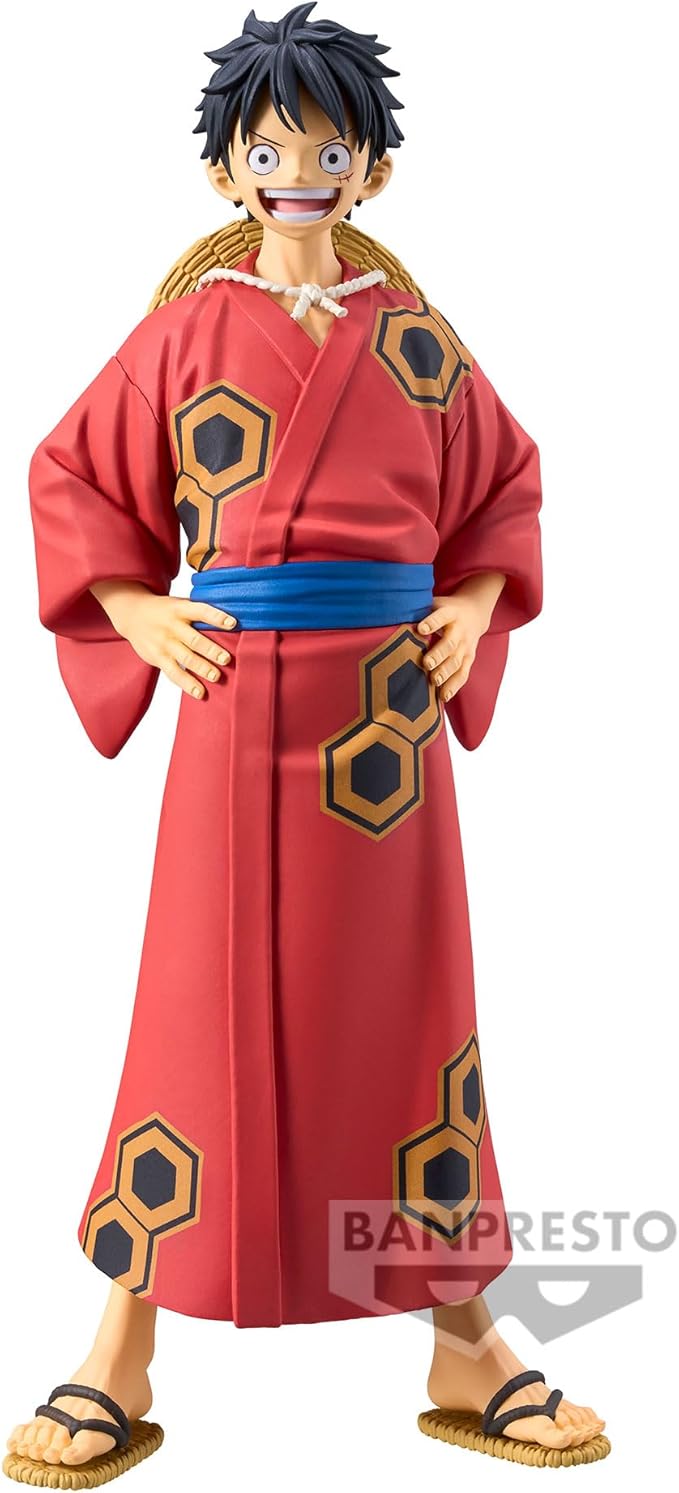 Banpresto - One Piece - Wanokuni Monkey D. Luffy (Yukata ver.), Bandai Spirits DXF ~The Grandline Series~ Figure