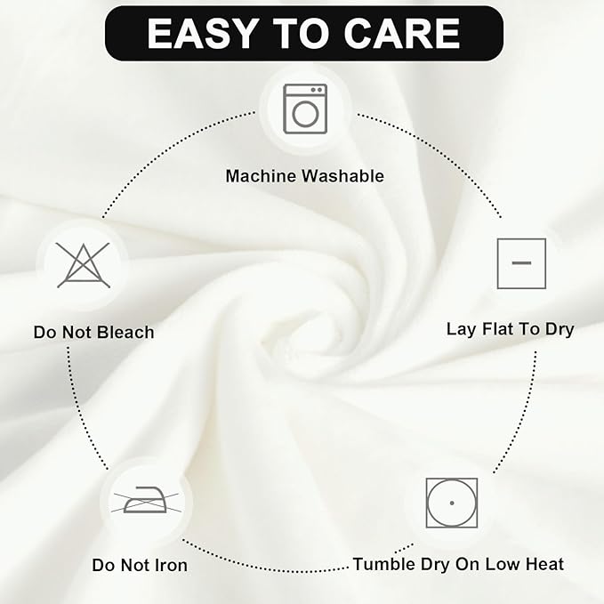 Festicorp Recliner Chair Covers Real Velvet 4-Pieces Recliner Covers for Small Lazy Boy Recliner Chair Stretch Recliner Sofa Slipcovers Furniture Protector with Side Pocket & Elastic Bottom, Off White