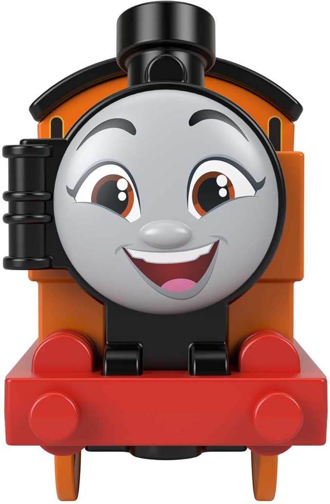 Thomas & Friends Motorized Toy Train Nia Battery-Powered Engine with Cargo for Pretend Play Preschool Kids Ages 3+ Years