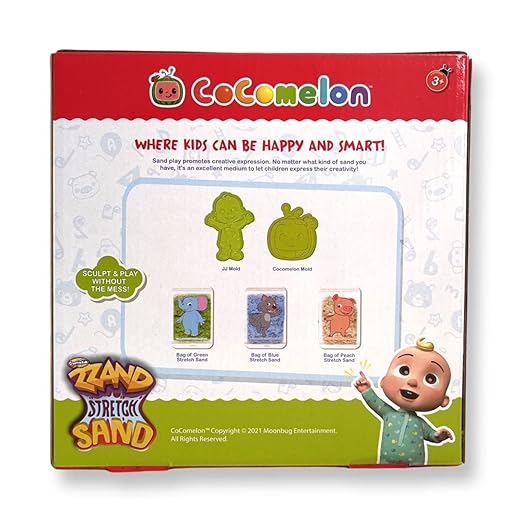 CoComelon Sculpt & Play Stretch Sand Set