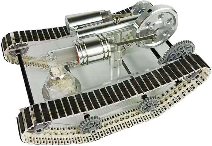God ice Stirling Engine Model Tank Stirling Physical Experiment Science Education Engine Model Children's Creative Gift Adult (Detachable)