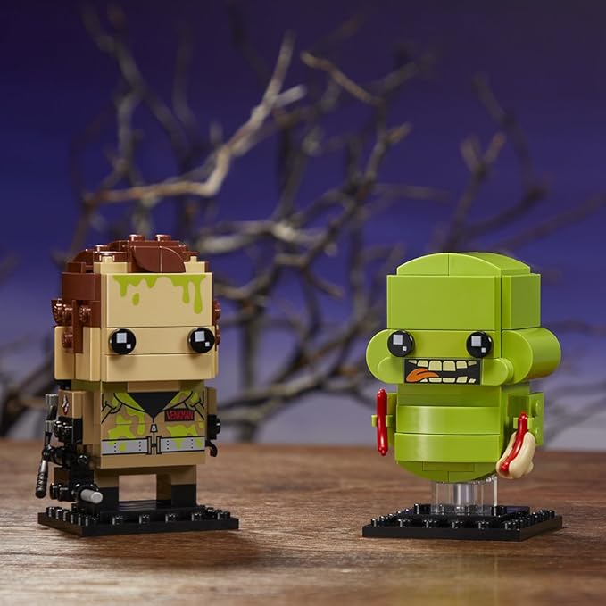 LEGO BrickHeadz Peter Venkman & Slimer 41622 Building Kit (228 Piece) (Amazon Exclusive)