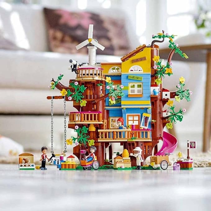 Lego 41703 Friends Casa sull'Albero dell'Amicizia con Mini Bamboline di Mia e River, Giochi per Bambina e Bambino da 8 Anni in su, Idee Regalo Prima Comunione
