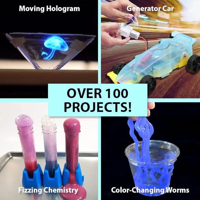 STEM Discovery Box 12 Month Subscription with 36 Total STEM Projects - Educational Science Technology Engineering Learning Lab - Kids Experiment Activity Build Sets - Girls & Boys Children Ages 7-Teen