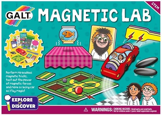 Galt Toys, Magnetic Lab, Science Kit for Kids, Ages 6 Years Plus