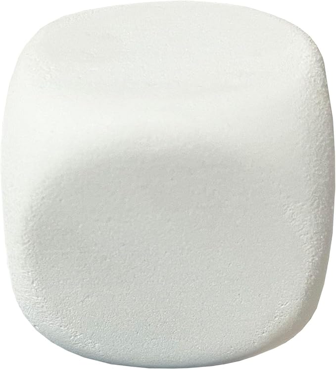 White EVA Foam Dices for Kids Graffiti-Building Blocks,Creative Painting, Party Supplies, 1.96 inchs, 12PCS