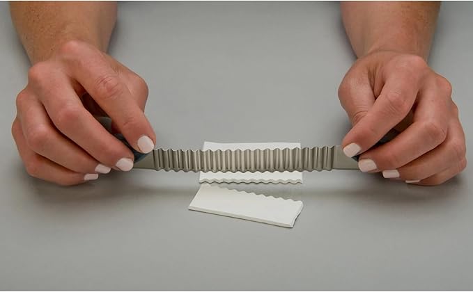 Sculpey Tools Clay Blades, 3 blades included - flexible, wavy and rigid blade, polymer oven-bake clay tool, great for all skill levels and craft projects