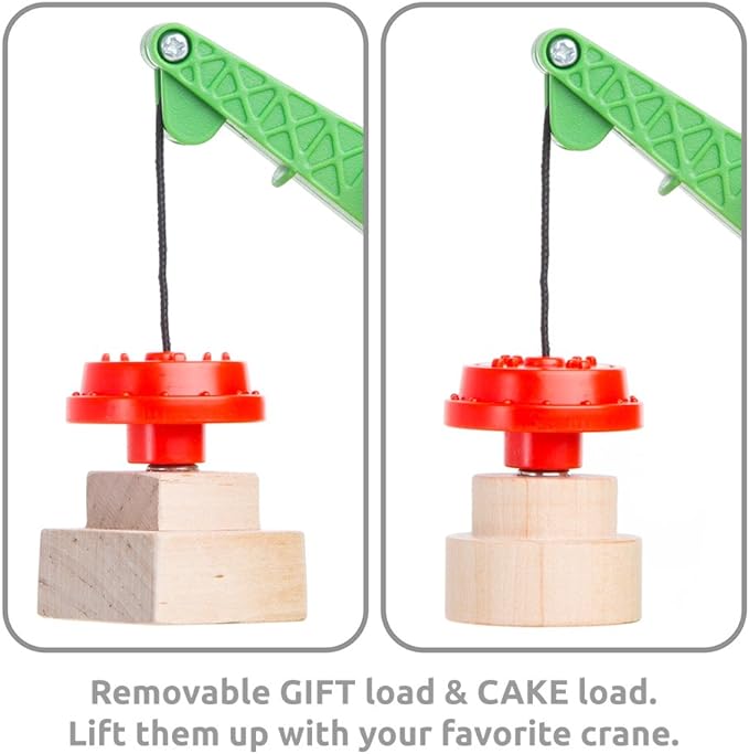 Orbrium 8 Unpainted Train Cars with 12 Colors Paint and Paint Brushes Set for Wooden Railway Compatible with Thomas, Chuggington, Brio, for Birthday Party Train Theme