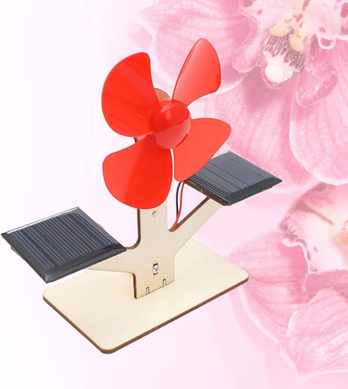 TOYANDONA Models Kits Toys 2sets of Assembly Solar Students Development Brain Science for Model Fan Educational Kits DIY Experiment Toy Model Kit